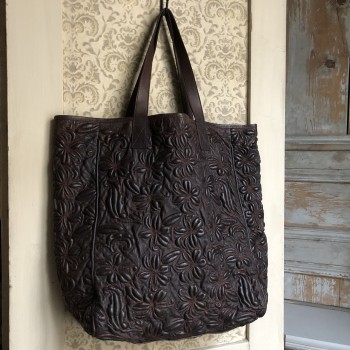 LEATHER TOTE BAG 372€