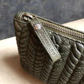 POCHETTE SOUFFLET CUIR 