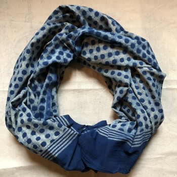 INDIGO SCARF