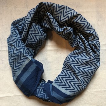 INDIGO SCARF