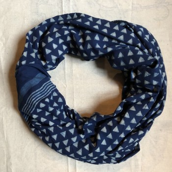 INDIGO SCARF